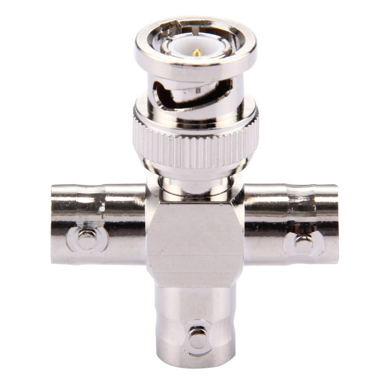 2 PCS 1 x BNC Male to 3 x BNC Female Connector, Cross Type, Cross Type 2 PCS 1 x BNC Male to 3 x BNC Female Connector, Cross Type, Cross Type